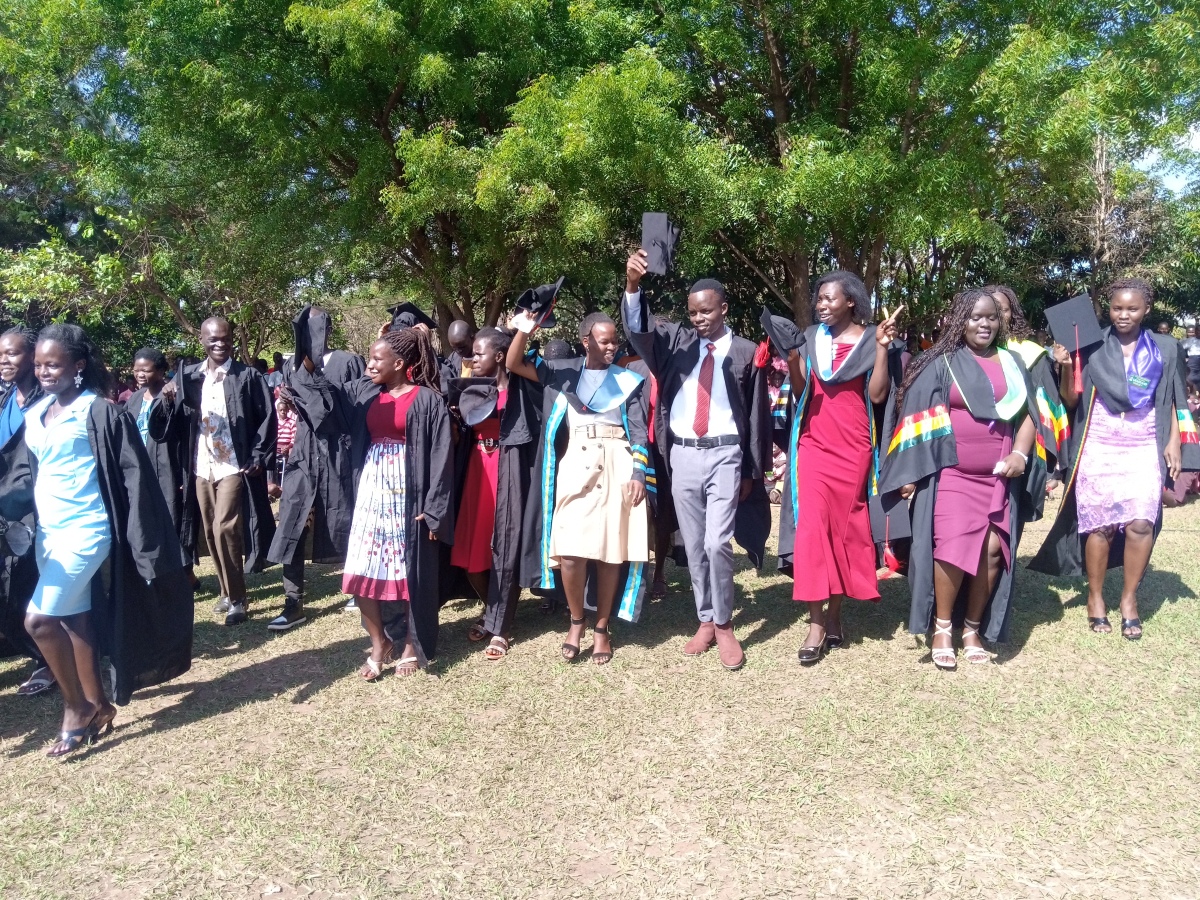 PHOTO: COTN Uganda graduates students in a graceful occasion