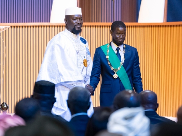 Senegal swears in former opposition figure Bassirou Diomaye Faye